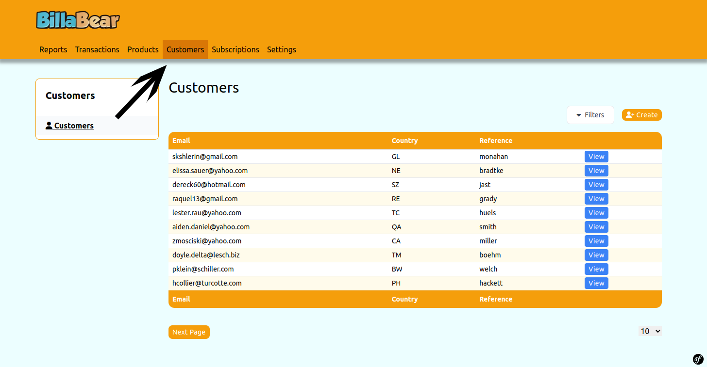Click Customers
