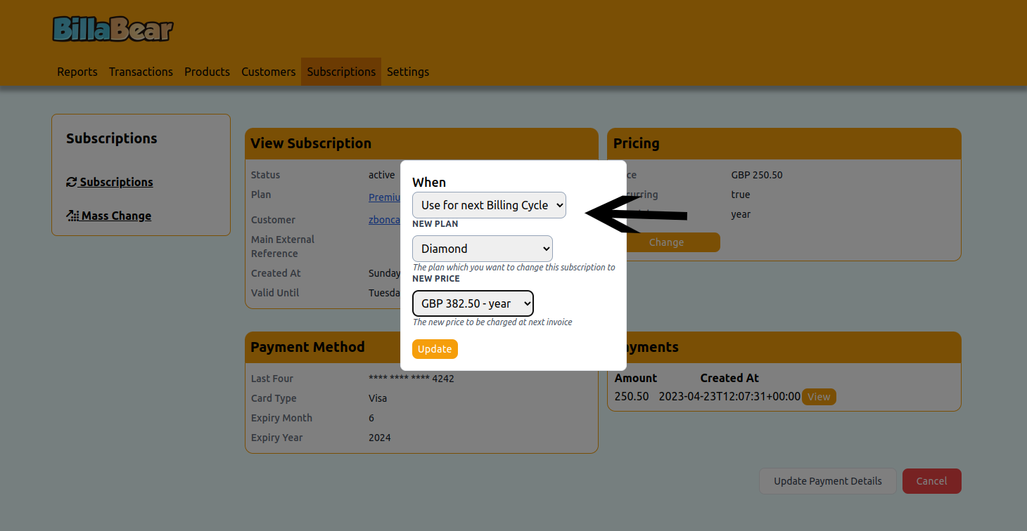 Select When