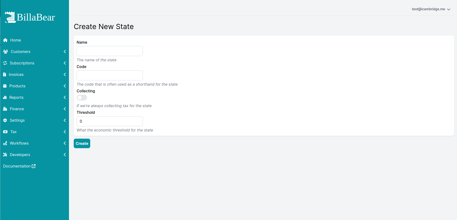 Create New States